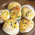 クックVKESJEあ's cooksnap of when they made さつまいもカスタードパン.
