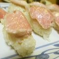 rakuen's cooksnap of when they made トロ炙り.