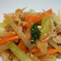 ёdey2upё's cooksnap of when they made チンゲン菜と豚肉の中華炒め.