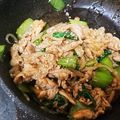 チレット's cooksnap of when they made 簡単★豚肉とチンゲン菜のゴマ炒め.