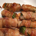 ayachum★'s cooksnap of when they made 餅とシソの豚肉巻き.