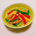 まあまま☆0403's cooksnap of when they made じゃがピーとウインナーのダシダ炒め.
