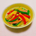 まあまま☆0403's cooksnap of when they made じゃがピーとウインナーのダシダ炒め.