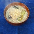 重次郎's cooksnap of when they made 天かすと焼き長ねぎのみそ汁.