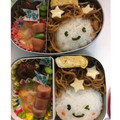 マリそる's cooksnap of when they made 小学生(４年生)&幼稚園(年少)のお弁当.