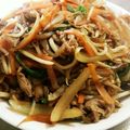 salty☆'s cooksnap of when they made もやしのチャプチェ風.