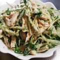 salty☆'s cooksnap of when they made ちょいと小鉢に。鶏と胡瓜の棒々鶏風和え.