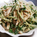 salty☆'s cooksnap of when they made ちょいと小鉢に。鶏と胡瓜の棒々鶏風和え.