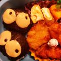 アブシンベル's cooksnap of when they made 超簡単☆まっくろくろすけ☆キャラ弁.