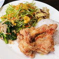 Kanasomeme's cooksnap of when they made 揚げない唐揚げ.
