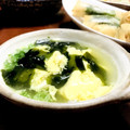 Superlittleboo's cooksnap of when they made 生わかめのかき玉汁.