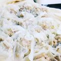 ヒトグラ's cooksnap of when they made 春雨入り焼売.
