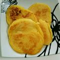ゆりYO船長's cooksnap of when they made 卵、小麦無し、コーンフラワーのパンケーキ.
