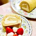 マリンＫ's cooksnap of when they made コーヒーロールケーキ♪.