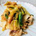 LimeLunch's cooksnap of when they made ⭐ごはんが進む簡単豚キムチ炒め⭐.