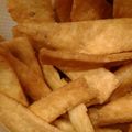 てらしょー's cooksnap of when they made きらず揚げ☆おからチップス.