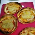 unauna72's cooksnap of when they made 餃子の皮のピザ.