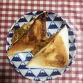 クックSB7K4U☆'s cooksnap of when they made 簡単！はんぺんのキムチチーズ焼き.