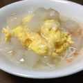 くっくにゅうこ's cooksnap of when they made 大根の中華風かに玉あんかけ.