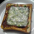 亜久里's cooksnap of when they made ネギたっぷり♡味噌マヨトースト.