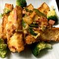 ほかはhyako's cooksnap of when they made 超簡単子供向け☆厚揚げビザ風炒め♪.
