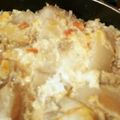 クックOFP0EZ☆'s cooksnap of when they made お麩と鶏ミンチの卵とじ.