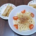 ちきakki's cooksnap of when they made 悪阻にも☆ポン酢でサッパリ冷やしうどん.