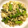 たまおちゃん's cooksnap of when they made お弁当にも♪アスパラガスの卵炒め.