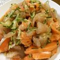 ももんじゃー's cooksnap of when they made 簡単おつまみ★マグロとオクラの塩ユッケ.