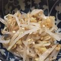 やなつこ's cooksnap of when they made 子どもが大好き♪簡単もやしナムル.