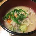 こっぷぽ～ん's cooksnap of when they made 美味しいスープ～中華風☆白味噌仕立て～.