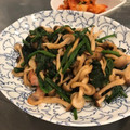jyokun's cooksnap of when they made しめじとほうれん草のソテー.