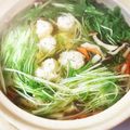 gura_gura's cooksnap of when they made あったまるね♥鶏団子スープ.
