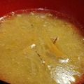 しーちゃんpapa's cooksnap of when they made ☆ごぼうと人参の絶品味噌汁☆.