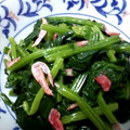 櫻井愛's cooksnap of when they made ホウレンソウと桜エビの簡単お浸し.