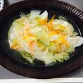 coco２'s cooksnap of when they made 冷凍餃子と野菜のスープ.