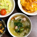 そらたん♡'s cooksnap of when they made 簡単★白菜とキノコの中華スープ.