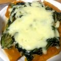 セキノール's cooksnap of when they made かぼちゃの♪にらチーズ焼き.