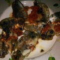 味魔女's cooksnap of when they made アジのフライパンソテートマトソース掛け.