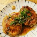 marinebird's cooksnap of when they made 絶品!レンコン入り照り焼き豆腐ハンバーグ.