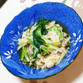 ネコかえる's cooksnap of when they made えのきと三つ葉のおひたし.
