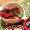 ゆりゆり2's cooksnap of when they made ほうれん草とパプリカのバター醤油炒め♪.