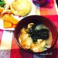 マーシ☆'s cooksnap of when they made ☆新玉と新じゃがの味噌汁☆.