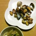 シロクマ♪'s cooksnap of when they made 大好き！あさりのバター焼き♪（砂抜き）.