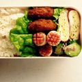 ⁑YUKI⁑'s cooksnap of when they made 卵１個で＊ベーコンの卵焼き＊お弁当に.