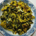 あーいーりー's cooksnap of when they made やみつき！給食にも出てた高菜のあま卵とじ.