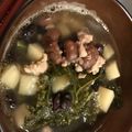 このよ's cooksnap of when they made ケールとポテトと豚ひき肉のスープ.