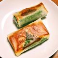 Sio★'s cooksnap of when they made 美味い！簡単！梅しそチーズ春巻き.