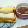 メリッサ＊'s cooksnap of when they made ＊出し巻き卵のサンドイッチ＊.