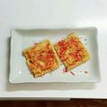 mirei935's cooksnap of when they made 糖質制限おやつ 簡単チーズ海老せんべい.